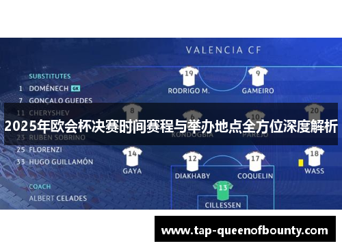 2025年欧会杯决赛时间赛程与举办地点全方位深度解析