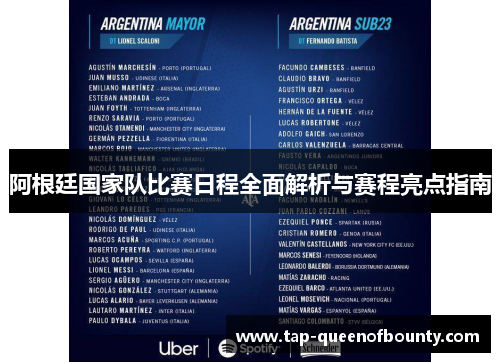 阿根廷国家队比赛日程全面解析与赛程亮点指南